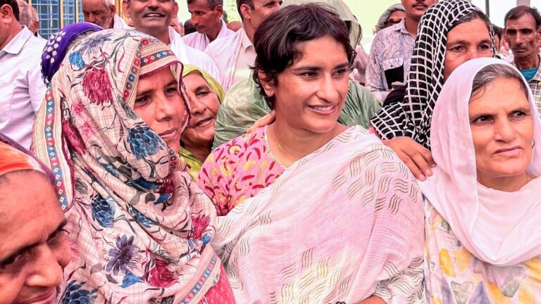 Haryana election: Young female wrestlers pin hopes on Vinesh Phogat’s win for safety | Latest News India