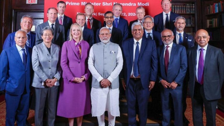 Modi meets top US CEOs, urges them to be part of the India story | Latest News India