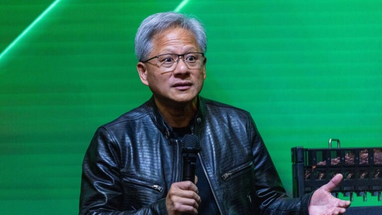 Jensen Huang says Nvidia chips are in high demand: ‘People emotional, it’s tense’