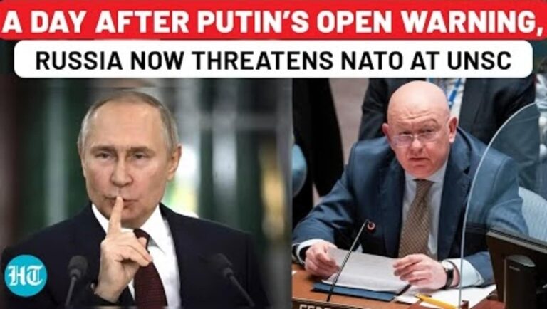 ‘NATO Against Nuclear Power’: After Putin ‘Direct War’ Threat, Now Russia Openly Dares West At UNSC