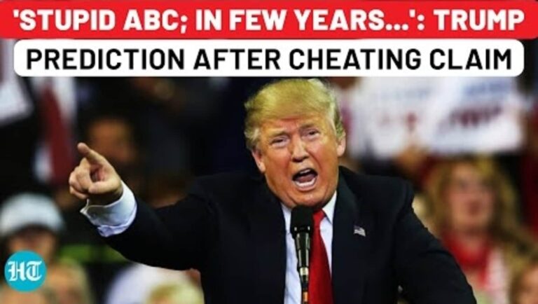 Trump Calls ABC News ‘Stupid’, Kamala ‘Nasty’, Predicts This About Debate Hosts Amid Cheating Claim…