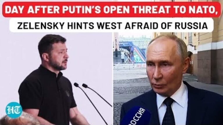 ‘West Afraid To Even Say…’: Zelensky Hints NATO Too Scared Of Russia Day After Putin’s Open Warning