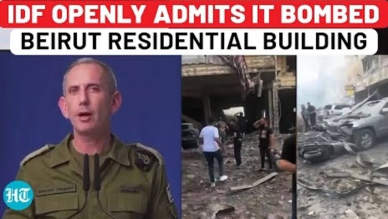 Beirut Attack: Israel Openly Says It Bombed Residential Building To Kill Hezbollah Military Chief