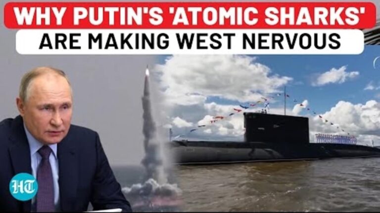 Putin’s ‘Atomic Sharks’ Making West Nervous? World’s Largest Nuclear Submarine | Akula | Russia