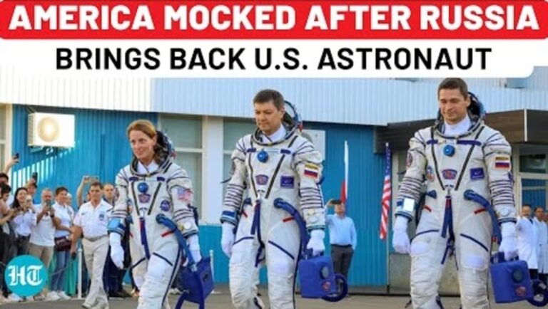 Russian Media’s Savage Jibe At USA After Soyuz Brings Back US Astronaut From ISS | Boeing Starliner