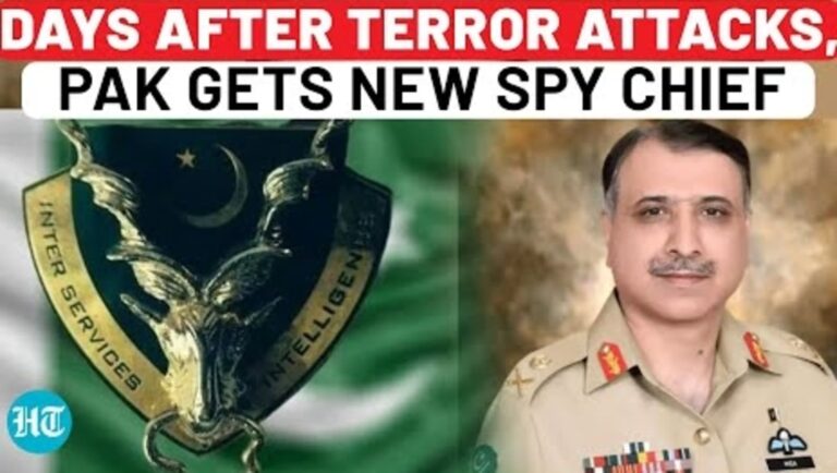 Days After Terror Attacks, Pakistan Gets New Spy Chief: Lt Gen Asim Malik | ISI | Pak Army