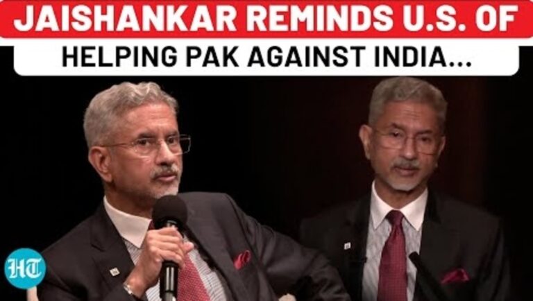 At US Event, Jaishankar Reminds West Of Its Pakistan Aid, Talks India-Russia Ties, New World Order