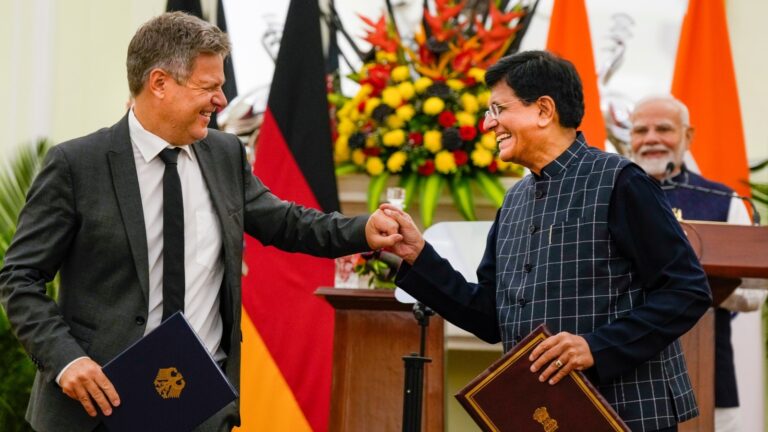 ‘I think I should listen to you’: German Vice Chancellor to Piyush Goyal on China blocking tunnel boring machine sale