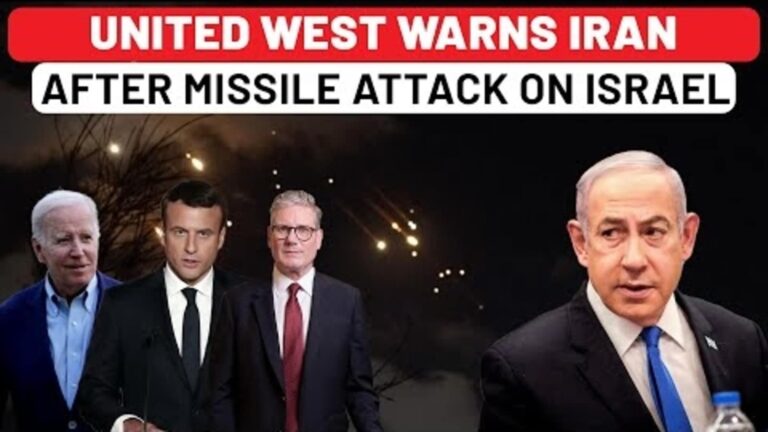 U.S.-Led West Rallies Behind Israel After Iran’s Missile Attack; ‘Will Pay For It…’ | Watch