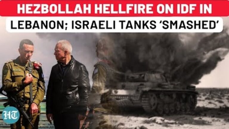 Israel Repeating Gaza Mistakes In Lebanon? Hezbollah Destroys Three IDF Tanks Amid Deadly Clashes