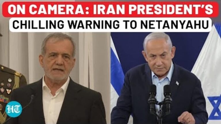 Iran President Warns Netanyahu After Missile Blitz, ‘If Israel Responds, Tehran Will…’ | Watch