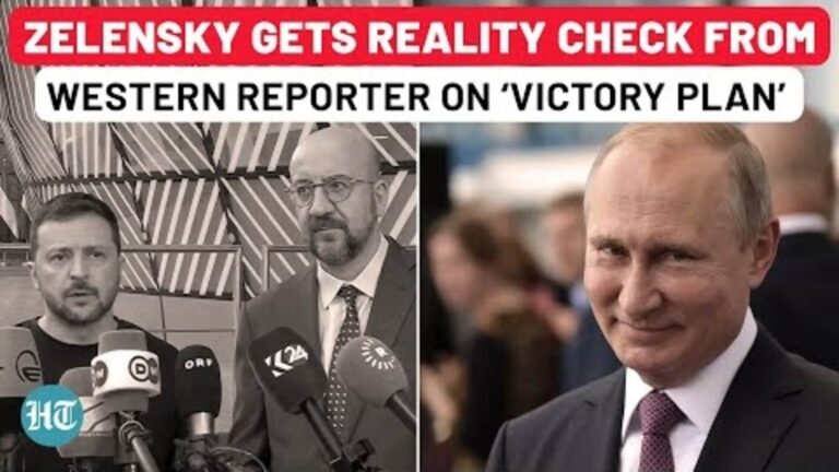 Zelensky Gets Instant Reality Check From Western Reporter In EU: ‘Victory Plan Already Rejected’