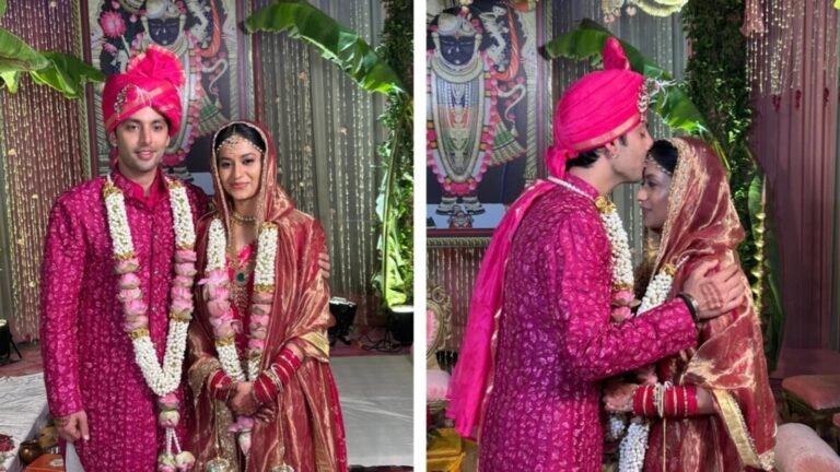 Himansh Kohli shares tender moment with wife Vini in first pics after wedding in Delhi | Bollywood