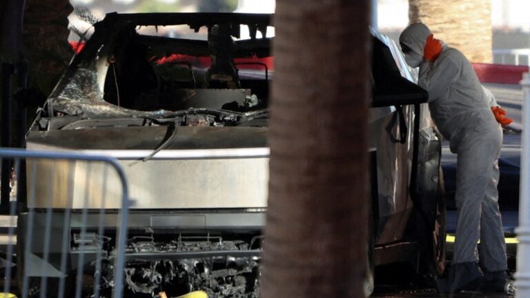 What is Elon Musk’s Tesla Cybertruck which exploded outside Trump’s Las Vegas hotel?