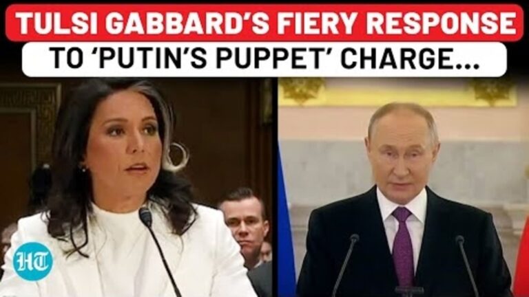 ‘Not A Puppet Of Putin Or…’: Tulsi Gabbard Roars At Senate Confirmation Hearing | Trump | U.S. News