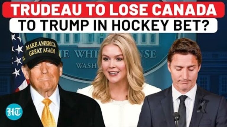 Trump’s Bet With Trudeau? Karoline Leavitt Mocks Canada Ahead Of Hockey Match With USA | 51st State